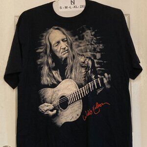 Willie Nelson original tee black sze 2XL